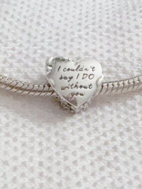 Heart Charm Silver Charm For Pandora Bracelet